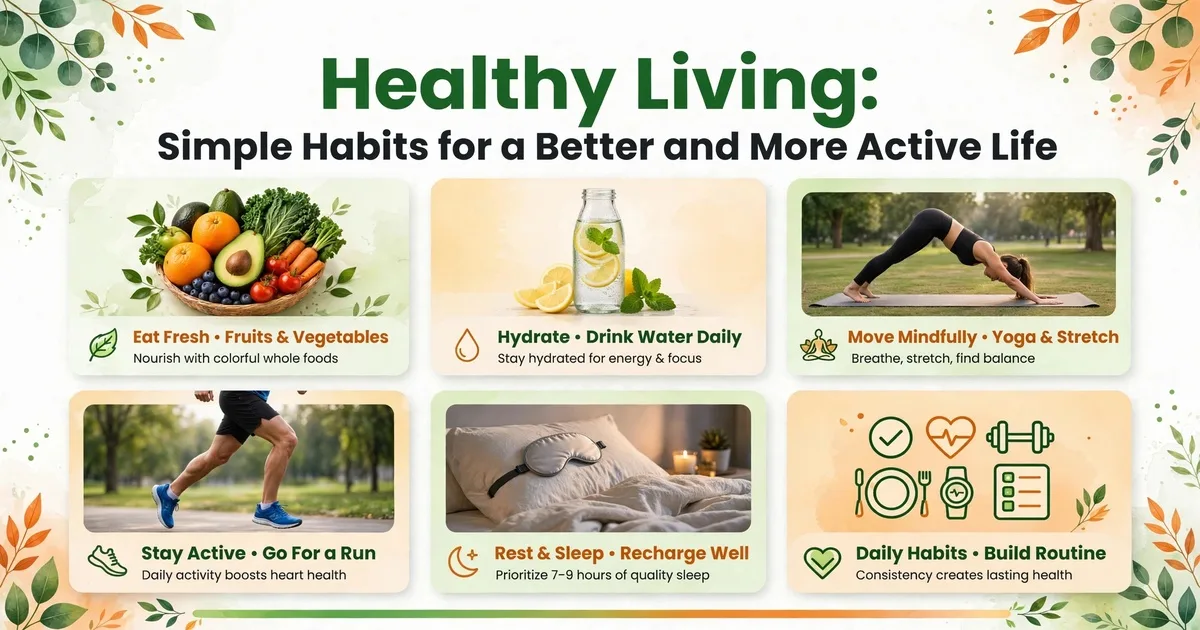 Healthy Living: Simple Habits for a Better and More Active Life